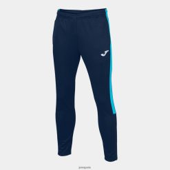 Joma Championnat Eco Longs Pants Turquoise fluorescente bleu marine - Joma France 848X8P714