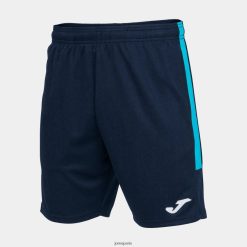 Joma Championnat Eco Shorts Bermuda Turquoise fluorescente bleu marine - Joma France 848X8P2867