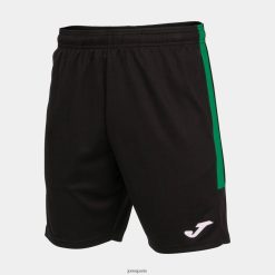 Joma Championnat Eco Shorts Bermuda vert noir - Joma France 848X8P4372