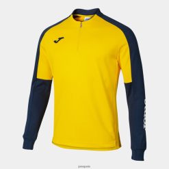 Joma Championnat Eco Sweat-shirt bleu marine jaune - Joma France 848X8P4523
