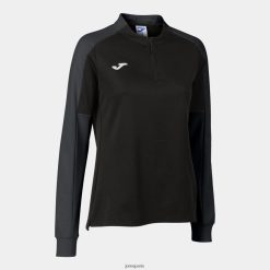 Joma Championnat Eco Sweat-shirt gris foncé noir - Joma France 848X8P3645