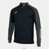 Joma Championnat Eco Sweat-shirt gris foncé noir - Joma Paris 848X8P4111