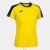 Joma Championnat Eco à manches courtes de chemise bleu marine jaune - Joma Paris 848X8P2382