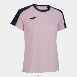 Joma Championnat Eco à manches courtes de chemise bleu marine rose - Joma Paris 848X8P2374