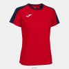 Joma Championnat Eco à manches courtes de chemise bleu marine rouge - Joma France 848X8P2232