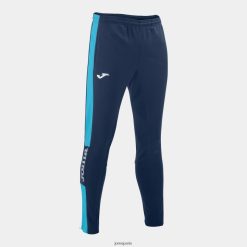 Joma Championnat Longs Pants IV Turquoise fluorescente bleu marine - Joma France 848X8P987