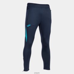 Joma Championnat Longs Pants VII Turquoise fluorescente bleu marine - Joma Paris 848X8P1150