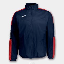 Joma Championnat Rainjacket IV rouge bleu marine - Joma Paris 848X8P4337