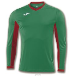 Joma Championnat de chemises à manches longues IV rouge vert - Joma Paris 848X8P1074