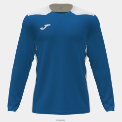 Joma Championnat de chemises à manches longues VI Blanc royal - Joma France 848X8P4569
