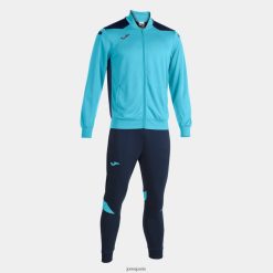 Joma Championnat de survêtement VI bleu marine turquoise fluorescent - Joma Paris 848X8P3312