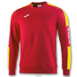 Joma Championnat de sweat-shirt IV jaune rouge - Joma Paris 848X8P4315