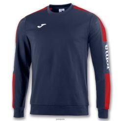 Joma Championnat de sweat-shirt IV rouge bleu marine - Joma Paris 848X8P4576