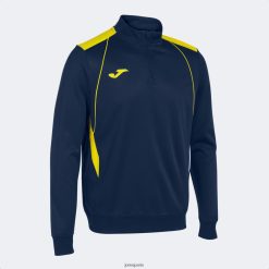 Joma Championnat de sweat-shirt VII jaune bleu marine - Joma Paris 848X8P232