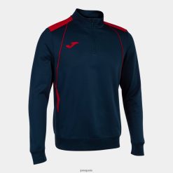 Joma Championnat de sweat-shirt VII rouge bleu marine - Joma France 848X8P3192