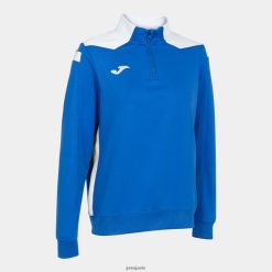 Joma Championnat de sweat-shirt VI Blanc royal - Joma France 848X8P2479