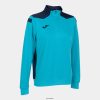 Joma Championnat de sweat-shirt VI bleu marine turquoise fluorescent - Joma France 848X8P2236