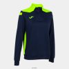 Joma Championnat de sweat-shirt VI jaune fluorescent bleu marine - Joma France 848X8P1824