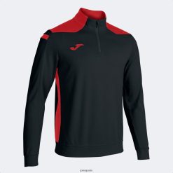 Joma Championnat de sweat-shirt VI rouge noir - Joma France 848X8P4260