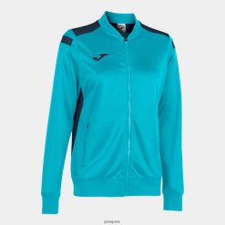 Joma Championnat de veste VI bleu marine turquoise fluorescent - Joma France 848X8P2004
