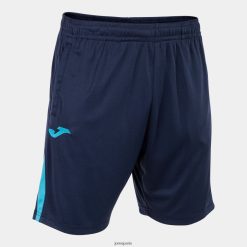 Joma Championnat des shorts des Bermudes VII Turquoise fluorescente bleu marine - Joma France 848X8P3196