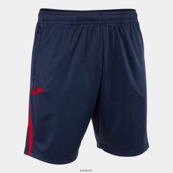 Joma Championnat des shorts des Bermudes VII rouge bleu marine - Joma Paris 848X8P4664