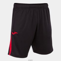 Joma Championnat des shorts des Bermudes VII rouge noir - Joma France 848X8P4667