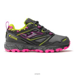 Joma Chaussures de running Vora Jr 23 Junior fuchsia noir - Joma Chaussure 848X8P4096