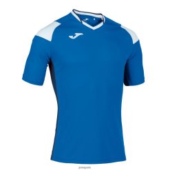 Joma Chemise Crew à manches courtes III bleu royal blanc bleu marine - Joma Paris 848X8P1467