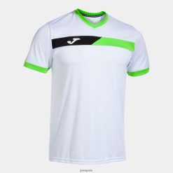 Joma Cour à manches courtes de la chemise noir fluorescent blanc noir - Joma Paris 848X8P3221
