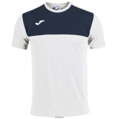 Joma Gagnant de la chemise à manches courtes bleu marine blanc - Joma Paris 848X8P4632