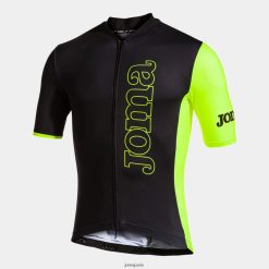Joma Jersey à vélo Crono jaune fluorescent noir - Joma Paris 848X8P742