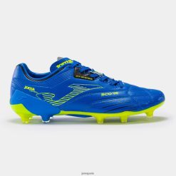 Joma Les bottes de football marquent 23 FG FG fermement bleu royal - Joma Chaussure 848X8P4056