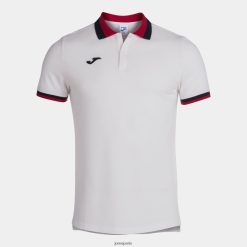 Joma Polo CONFORT II à manches courtes blanc - Joma Paris 848X8P1338