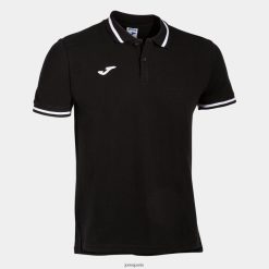 Joma Polo CONFORT II à manches courtes noir - Joma France 848X8P1218