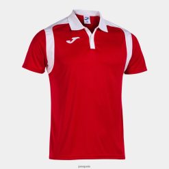 Joma Polo Championship à manches courtes V blanc rouge - Joma Paris 848X8P526