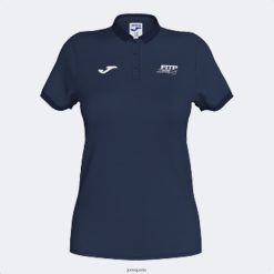 Joma Polo à manches courtes et fédération de tennis italien et de palette bleu marine - Joma Paris 848X8P1945