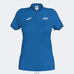 Joma Polo à manches courtes et fédération de tennis italien et de palette bleu royal - Joma France 848X8P2053