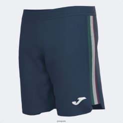 Joma Shorts Fédération italienne de tennis et de palettes bleu marine - Joma France 848X8P161