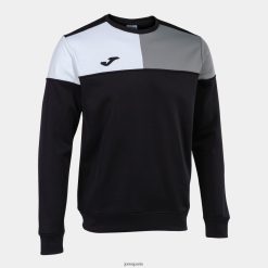 Joma Sweat-shirt Crew V blanc gris noir - Joma France 848X8P1100