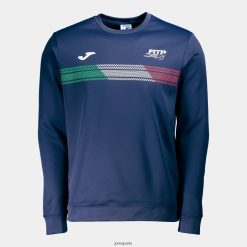 Joma Sweat-shirt Italien Tennis and Padel Fédération bleu marine - Joma France 848X8P1075