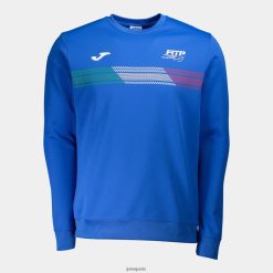 Joma Sweat-shirt Italien Tennis and Padel Fédération bleu royal - Joma Paris 848X8P4323
