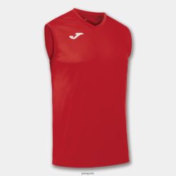 Joma T-shirt sans manches combi rouge - Joma France 848X8P4318