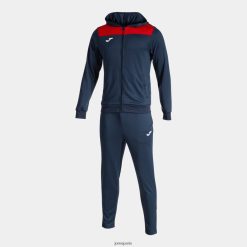 Joma Tracksuit Phoenix II rouge bleu marine - Joma France 848X8P373