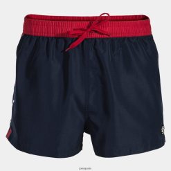 Joma Trunks de natation classique rouge bleu marine - Joma Paris 848X8P100