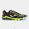 Joma chaussures de futsal invicto 23 intérieur jaune fluorescent noir - Joma Chaussure 848X8P3930