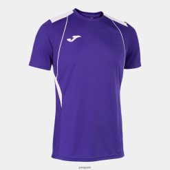 Joma chemise Championnat à manches courtes VII blanc violet - Joma France 848X8P4463