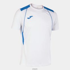 Joma chemise Championnat à manches courtes VII bleu royal blanc - Joma Paris 848X8P2916