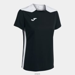 Joma chemise Championnat à manches courtes VI blanc noir - Joma France 848X8P2339