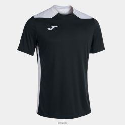 Joma chemise Championnat à manches courtes VI blanc noir - Joma France 848X8P3121